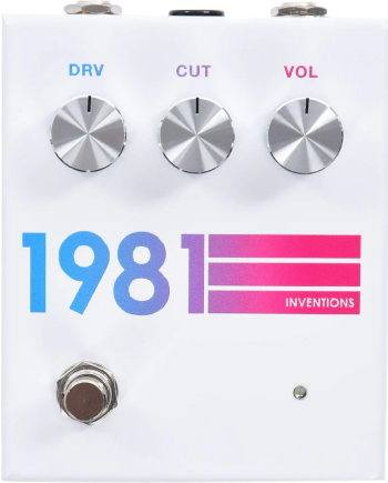 1981 Inventions DRV Hyperfade White
