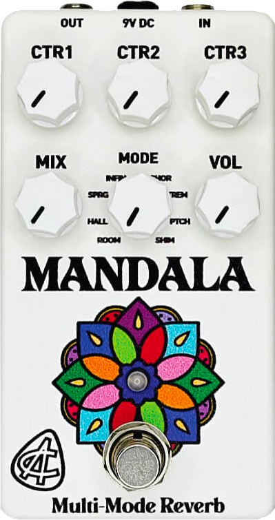 AC Pedals Mandala White
