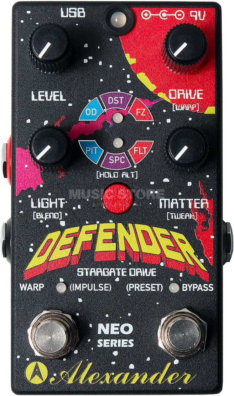 Alexander Pedals Defender