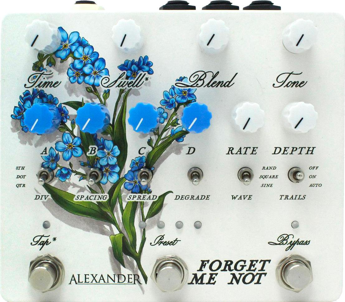 Alexander Pedals Forget-Me-Not