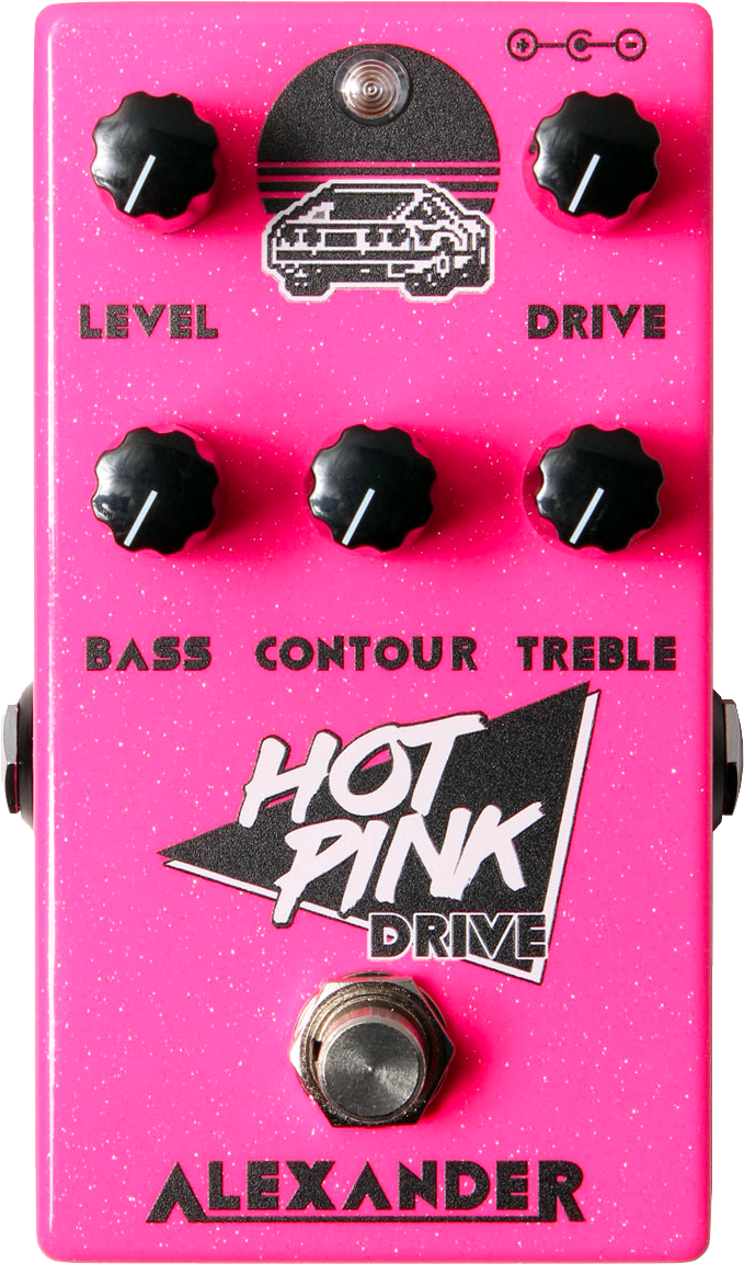 Alexander Pedals Hot Pink Drive
