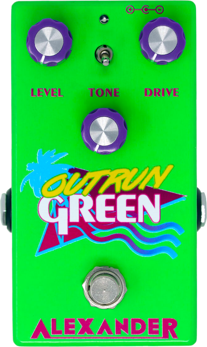 Alexander Pedals Outrun Green
