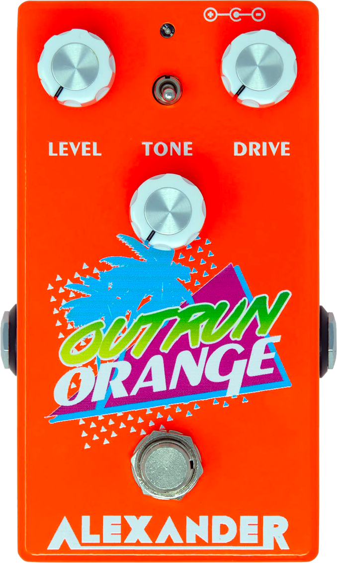 Alexander Pedals Outrun Orange