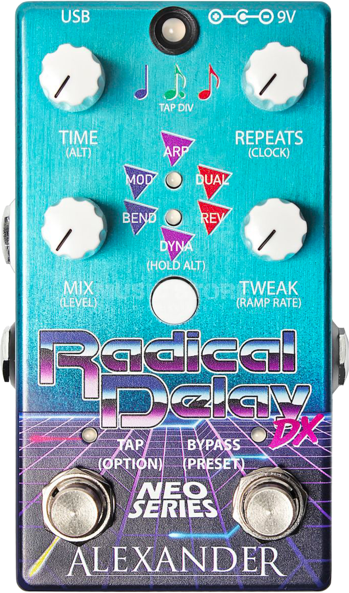 Alexander Pedals Radical Delay DX