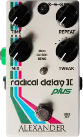 Alexander Pedals Radical Delay II Plus