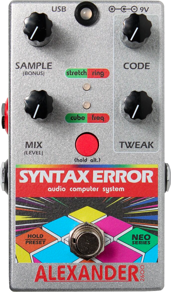 Alexander Pedals Syntax Error