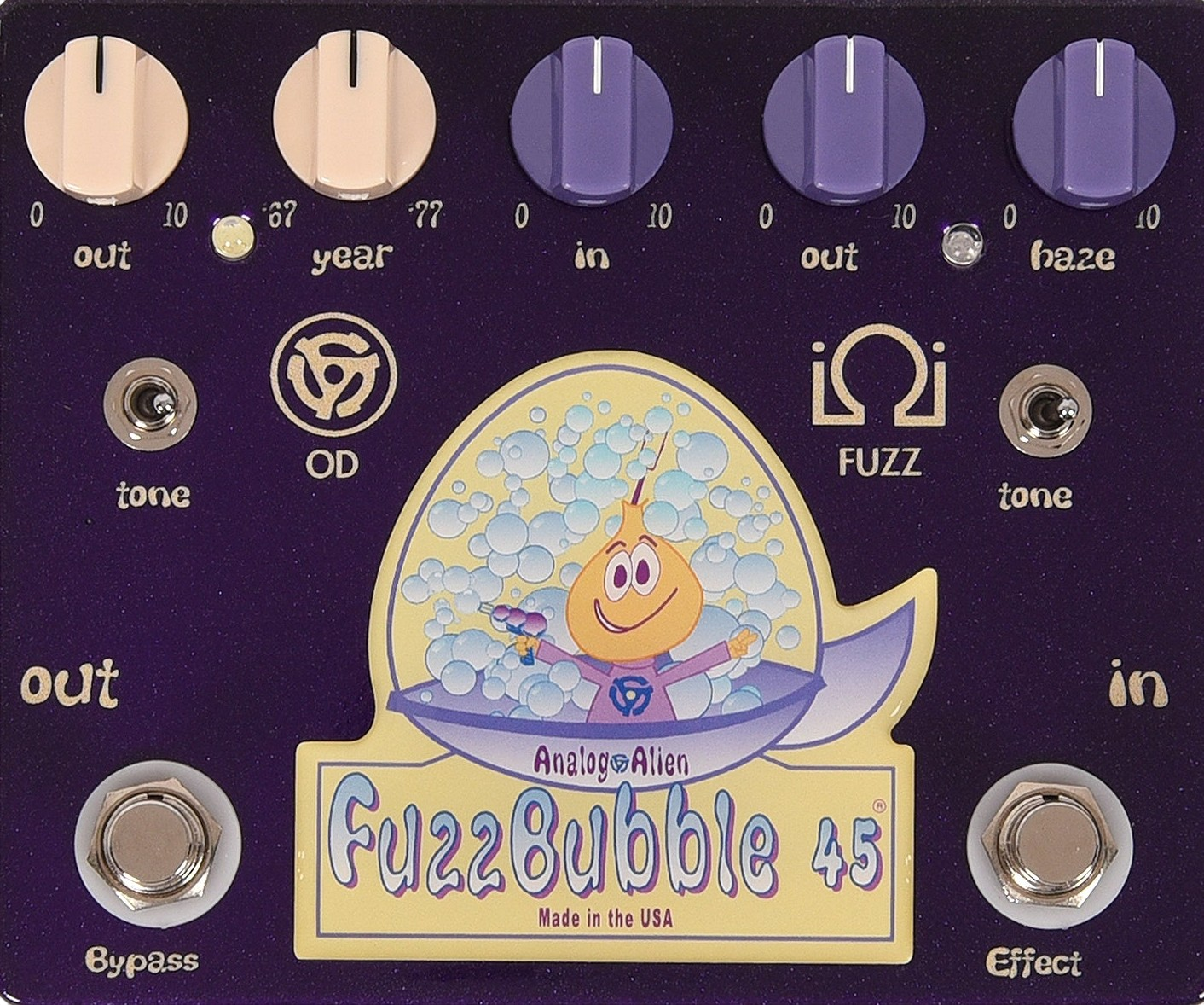Analog aliens Fuzzbubble 45