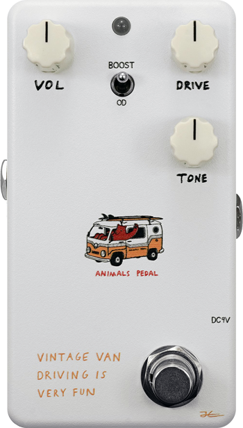 Animals Pedal Vintage Van Driving is Very Fun
