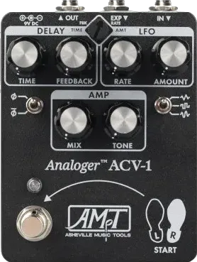 Asheville Music Tools ACV-1 Chorus/Vibrato Black