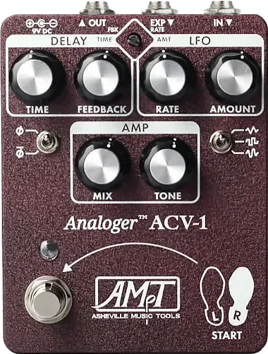 Asheville Music Tools ACV-1 Chorus/Vibrato Desert Mauve
