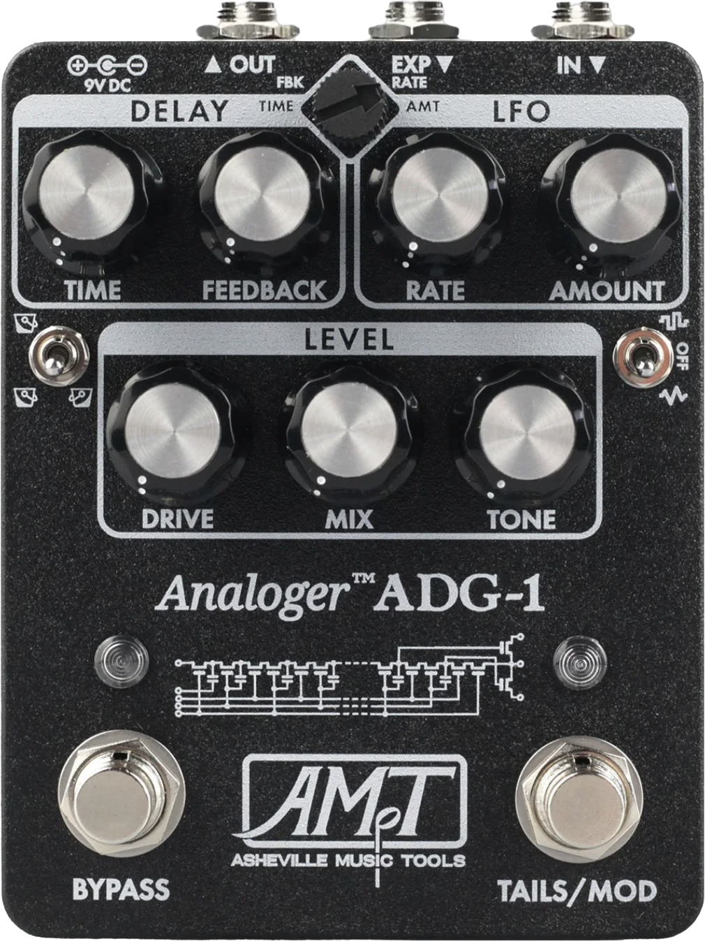 Asheville Music Tools ADG-1 Analog Delay (Black)