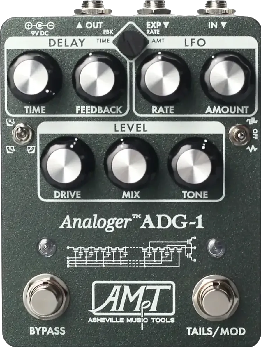 Asheville Music Tools ADG-1 Analog Delay (Dusk Emerald)