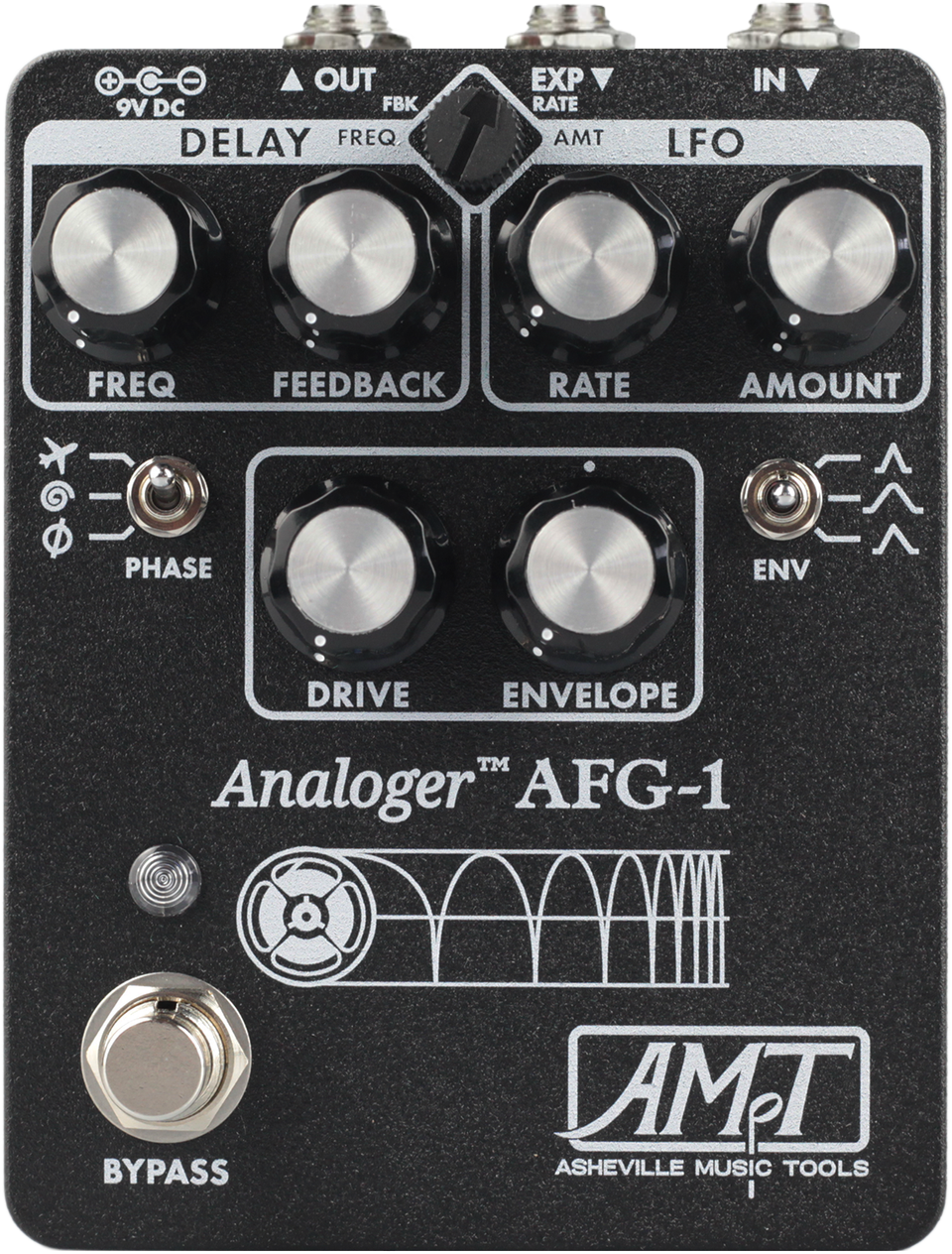 Asheville Music Tools AFG-1 Dynamic Analog Flanger (Black)