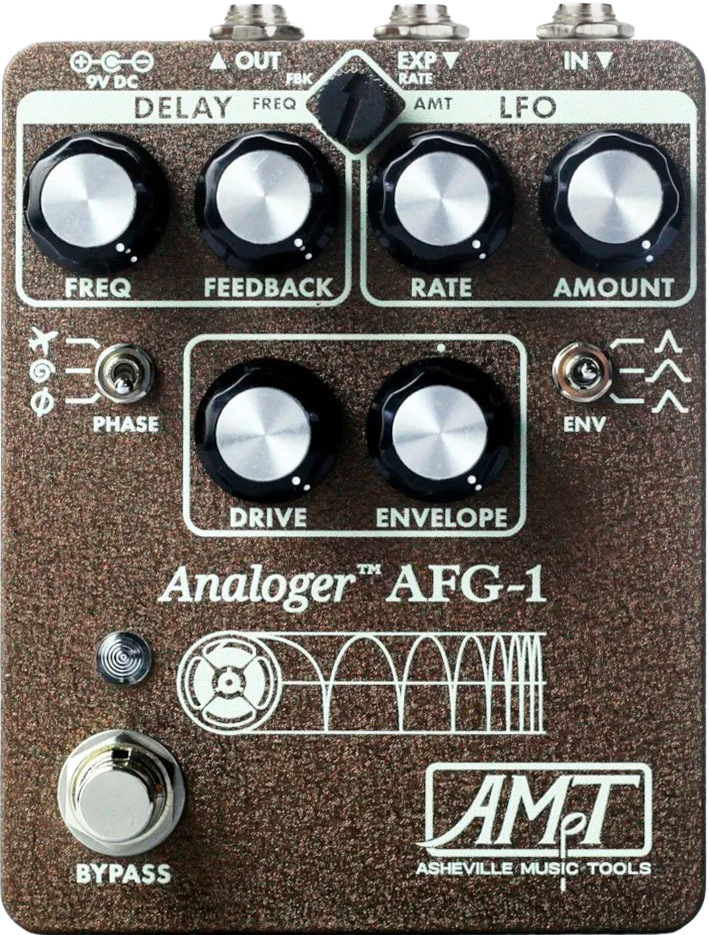 Asheville Music Tools AFG-1 Dynamic Analog Flanger (Rock Bronze)