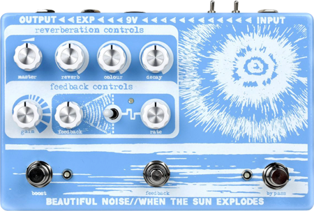 Beautiful Noise Effects When The Sun Explodes Blue