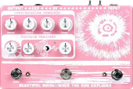 Beautiful Noise Effects When The Sun Explodes Pink