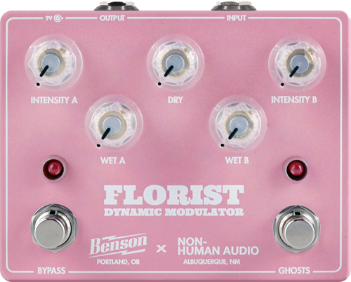 Benson Amps Florist Dynamic Modulator Pink