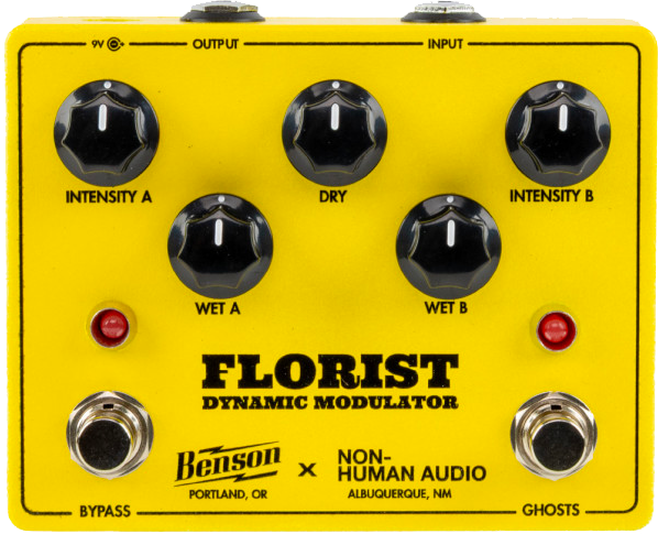 Benson Amps Florist Dynamic Modulator Yellow