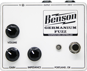Benson Amps Germanium Fuzz White