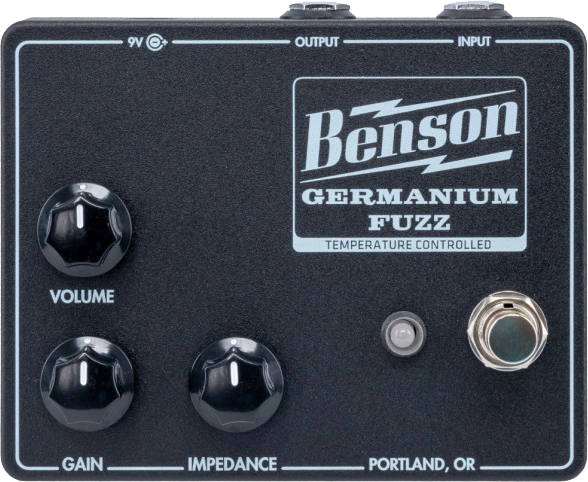 Benson Amps Germanium Fuzz Black