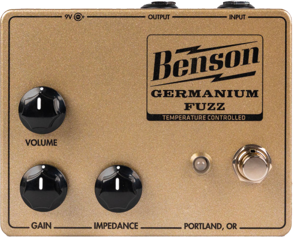 Benson Amps Germanium Fuzz Gold