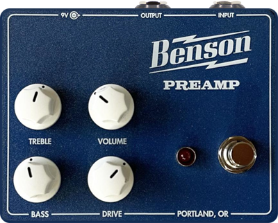 Benson Amps Preamp Kicker Blue