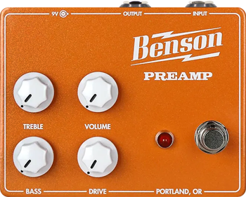 Benson Amps Preamp Orange