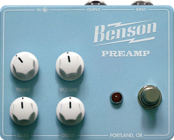 Benson Amps Preamp Powder Blue