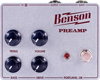 Benson Amps Preamp Silver