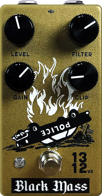Black Mass Electronics 1312 Distortion v3 Gold