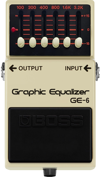Boss GE-6 Graphic Equalizer