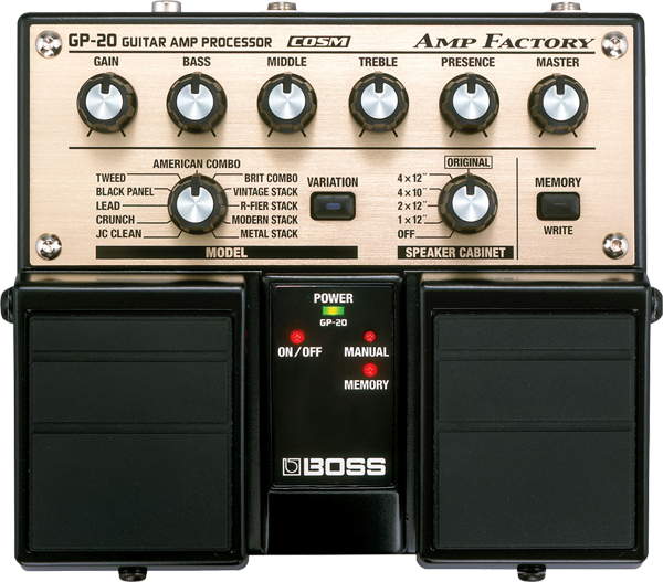 Boss GP-20 Amp Factory