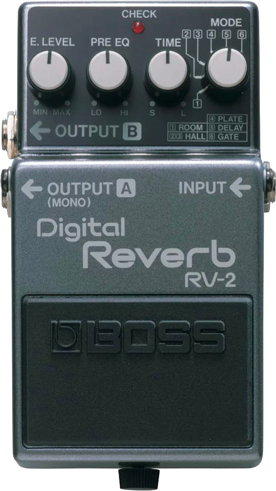 Boss RV-2 Digital Reverb