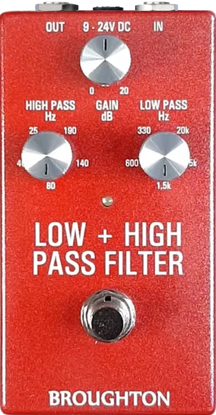 Broughton Audio Low + High Pass Filter