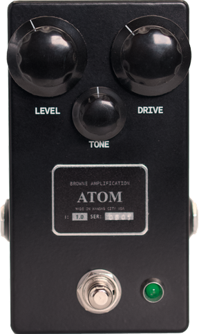 Browne Amplification ATOM The Nashville Overdrive Black