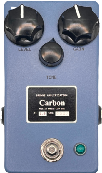 Browne Amplification The Carbon Blue V1