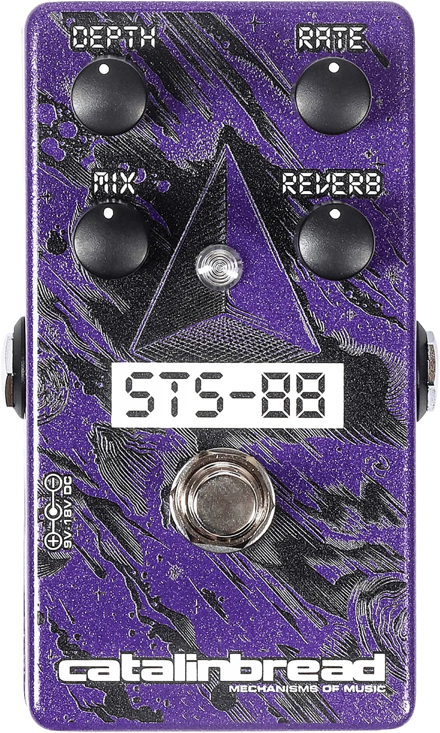 Catalinbread STS-88 Flanger Reverb Purple Gaze