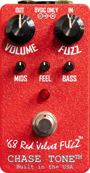 Chase Tone 68 Red Velvet Fuzz