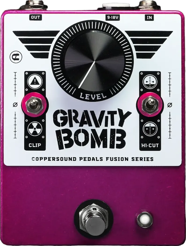 Coppersound Pedals Gravity Bomb Fusion Series