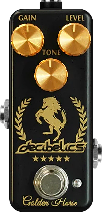 Decibelics Golden Horse Black