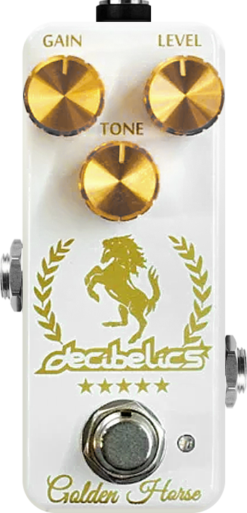 Decibelics Golden Horse White