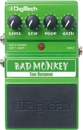 Digitech Bad Monkey Tube Overdrive White