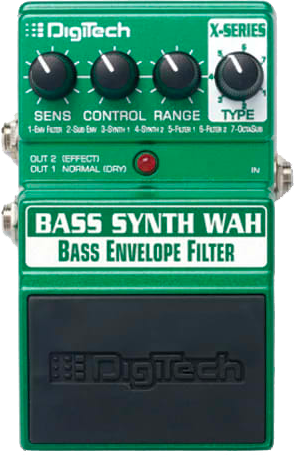 Digitech Bass Synth Wah - Bass Envelope Filter