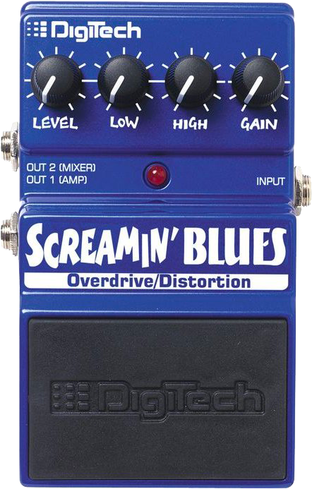 Digitech Screamin Blues Overdrive/Distortion White