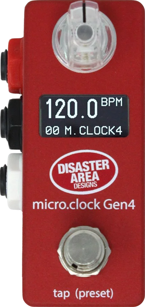 Disaster Area micro.clock Gen4 (Red Clay)