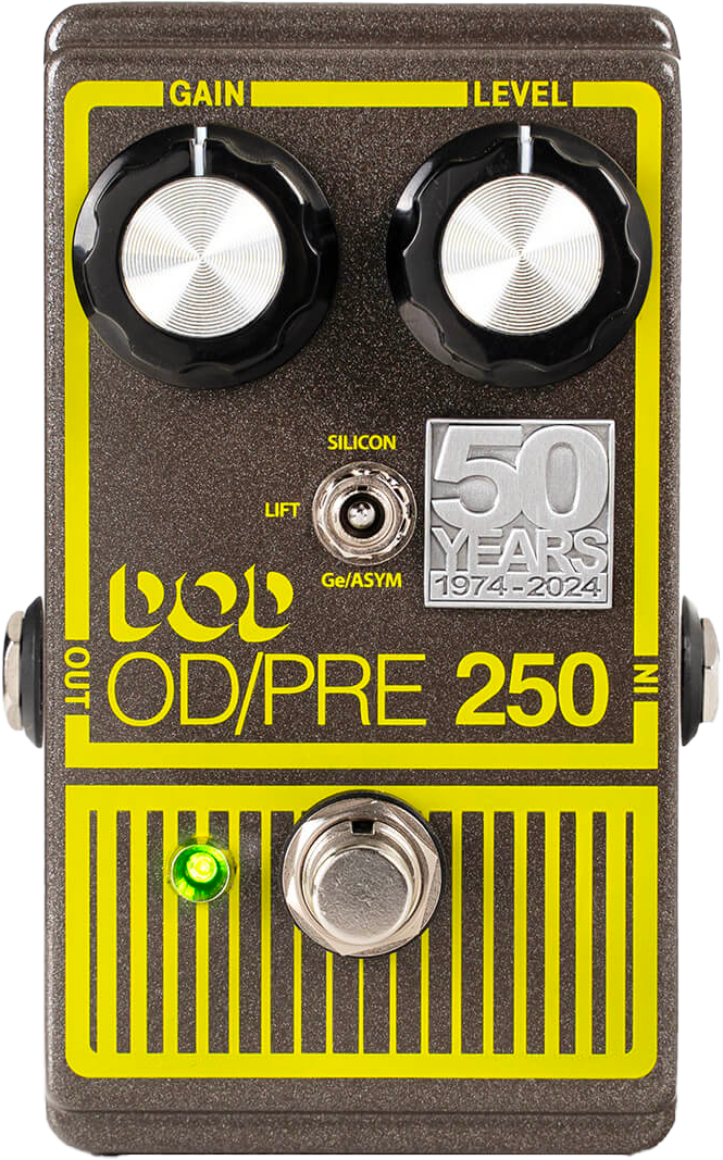 DOD Overdrive Preamp 250 50th Anniversary