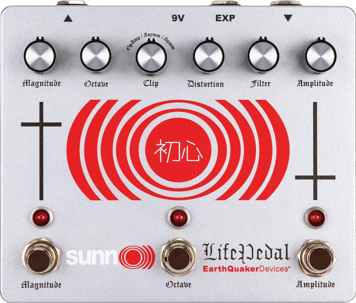 EarthQuaker Devices Sunn O))) Life Pedal v3 (Silver Edition)