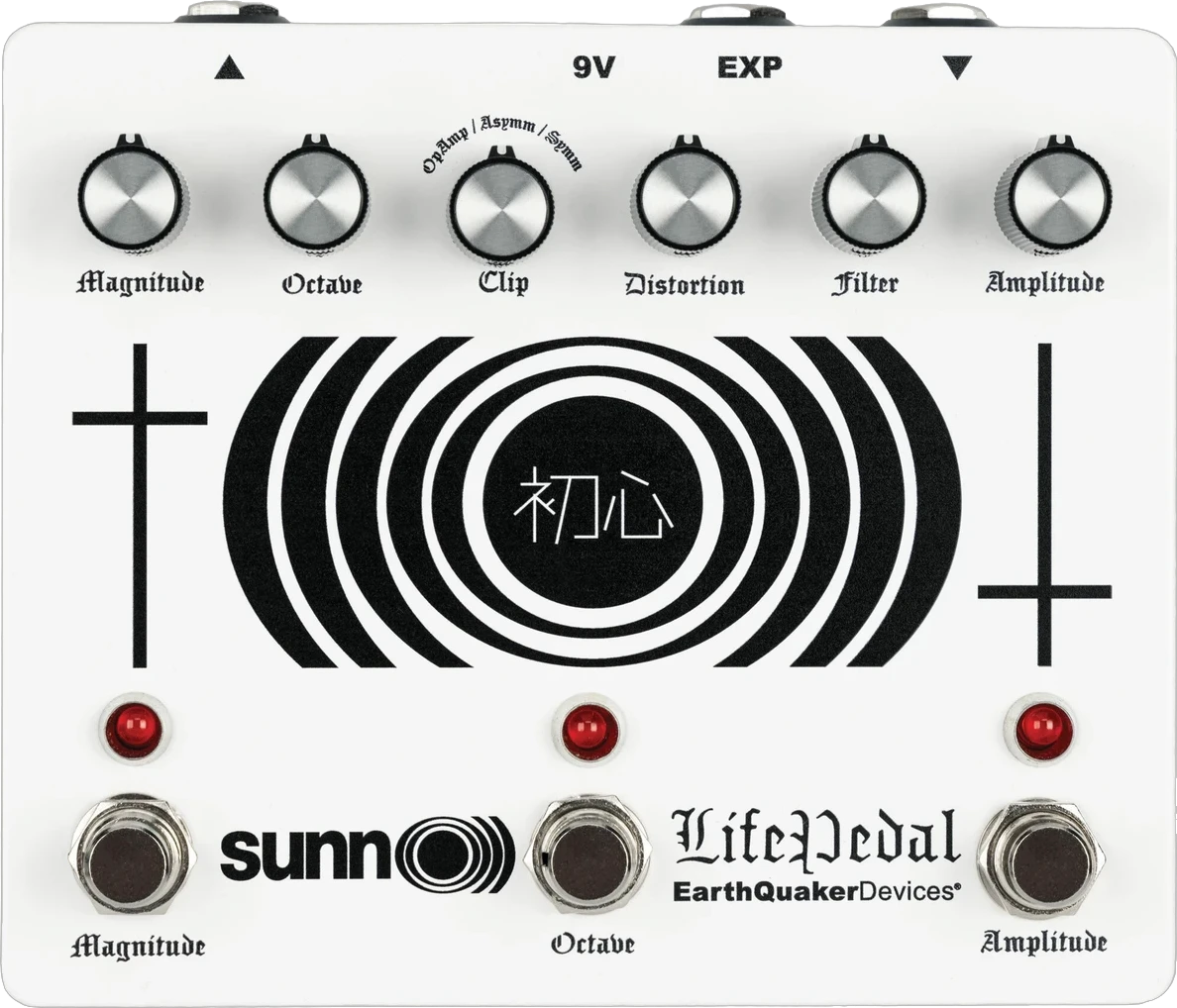 EarthQuaker Devices Sunn O))) Life Pedal v3 (White Edition)