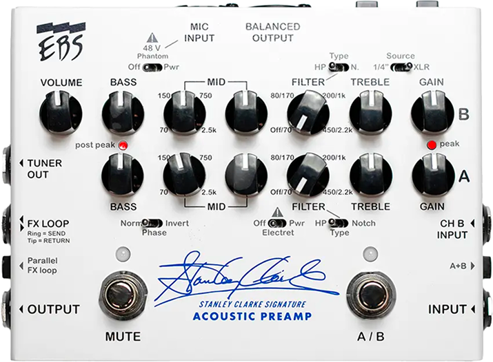 EBS Stanley Clarke Signature Preamp
