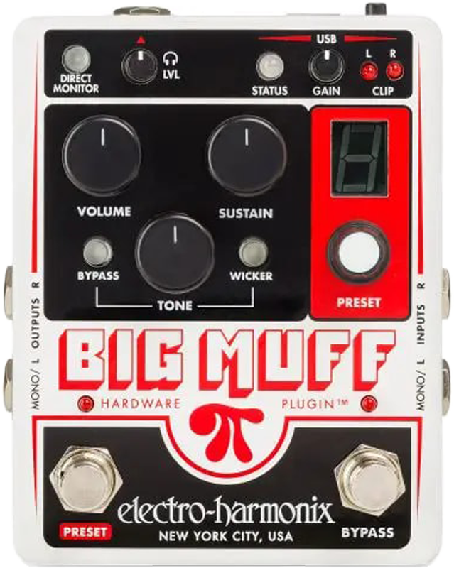 Electro Harmonix Big Muff Pi Hardware Plugin